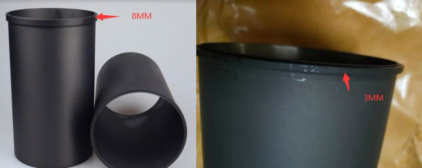 Cylinder liner J08CT J07CT J05CT 11461-78060 11461-78080 11467-2601/11 11467-2621 11467-2780/90 11467-2800 for Hino